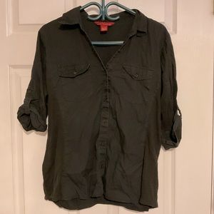 Black stretchy blouse